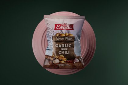 Tutustu Estrella Limited Edition -perunalastujen rohkeaan ja kausiluonteiseen pakkaussuunnitteluun, joka luo vahvan hyllytilanteen ja herättää juhlavuutta.