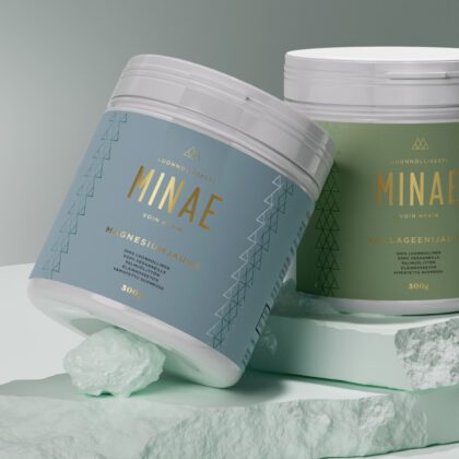 Explore Joni Kukkohovi’s elegant package design for Minae, a premium supplement brand blending Nordic simplicity with modern aesthetics.
